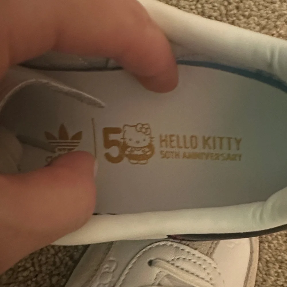 Adidas Hello Kitty White and Red Striped Sneakers - Picture 6 of 6